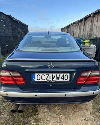 Mercedes-Benz CLK cena 9300 przebieg: 310895, rok produkcji 1998 z Sławno małe 121